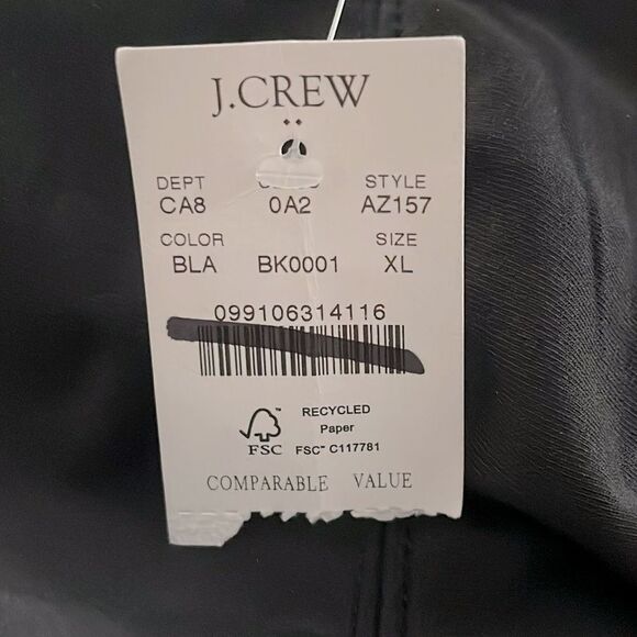 J Crew Factory NWT Maternity Leggings Size XL in Black - Picture 6 of 7